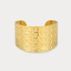 Estelle Textured Gold Cuff JOOEL