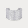 Estelle Textured Silver Cuff JOOEL