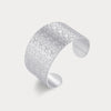 Estelle Textured Silver Cuff JOOEL
