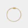 Lira Dainty Gold Tennis Bracelet Jooel