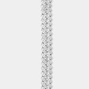 Bia Silver Chandelier Cuban Necklace Jooel