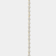 Sabine Dainty Gold Tennis Necklace Jooel