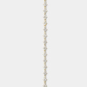 Sabine Dainty Gold Tennis Necklace Jooel