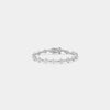 Sabine Dainty Silver Tennis Bracelet Jooel