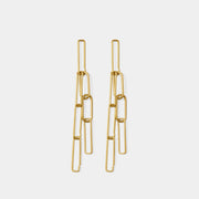 Rhea Chain Link Earrings Jooel