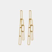 Rhea Chain Link Earrings Jooel