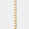 Olympia Gold Baguette Cuban Necklace Jooel