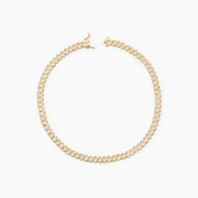 Kali Icy Cuban Necklace | Gold Jooel