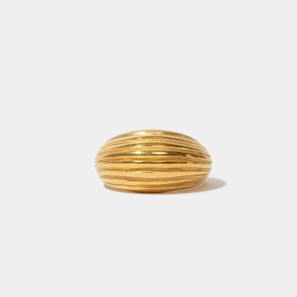 Oasis Gold Dome Ring Jooel