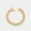 Sansa Cuban Link Bracelet | Gold Jooel