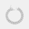 Sansa Cuban Link Bracelet | Silver Jooel