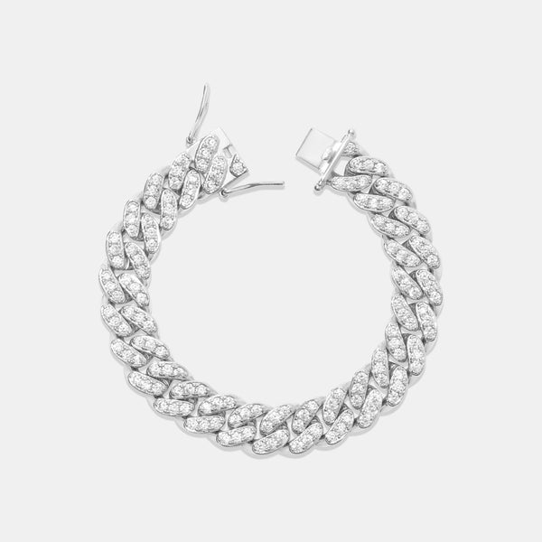 Sansa Cuban Link Bracelet | Silver Jooel