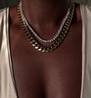 Rih Gold Cuban Link Necklace