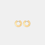 Letu Flat Hoop Earrings Jooel