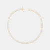 Solana Square Tennis Necklace | Gold Jooel
